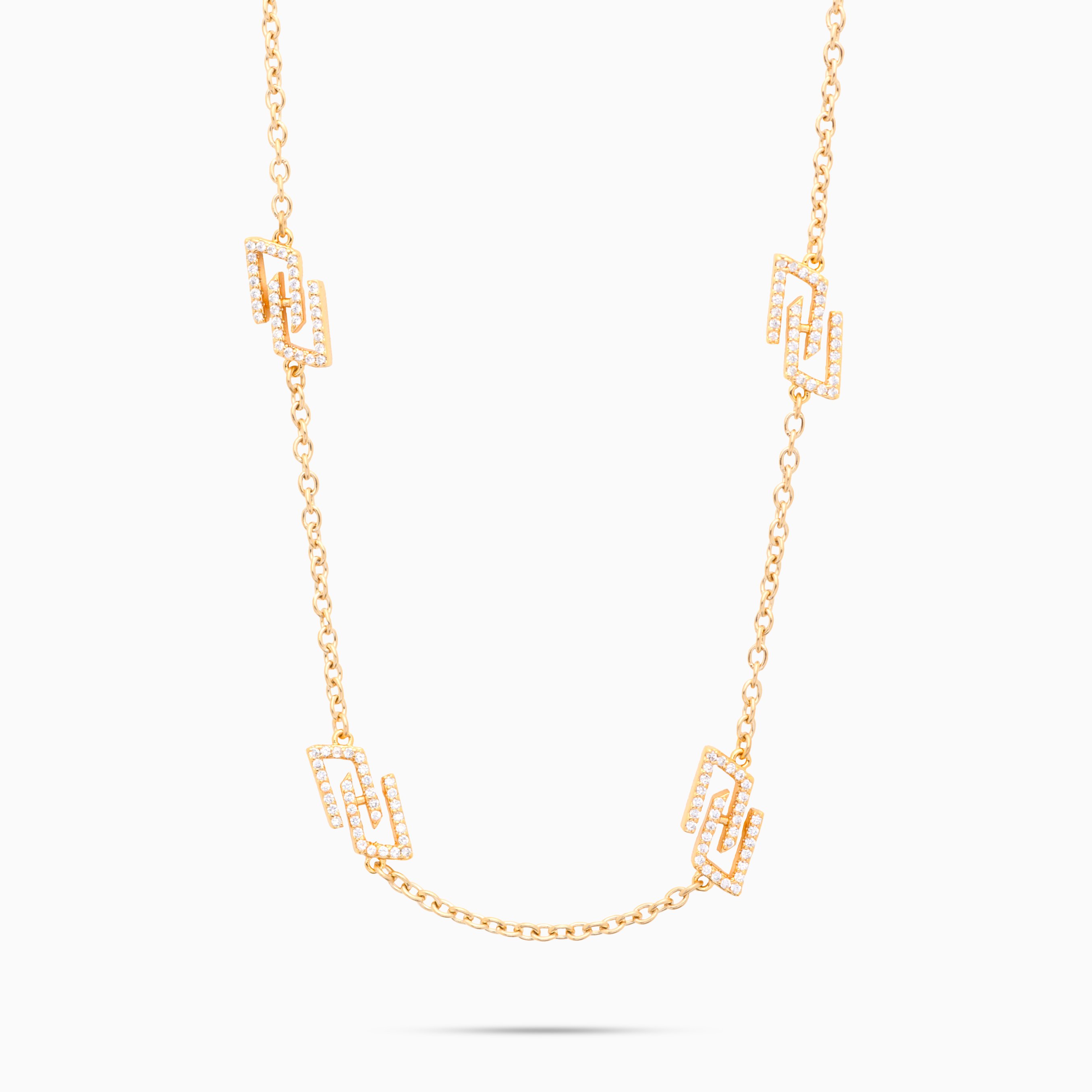 Chaîne Monogramme Dorée