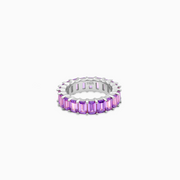 Silver Eternity Ring Wand - Purple