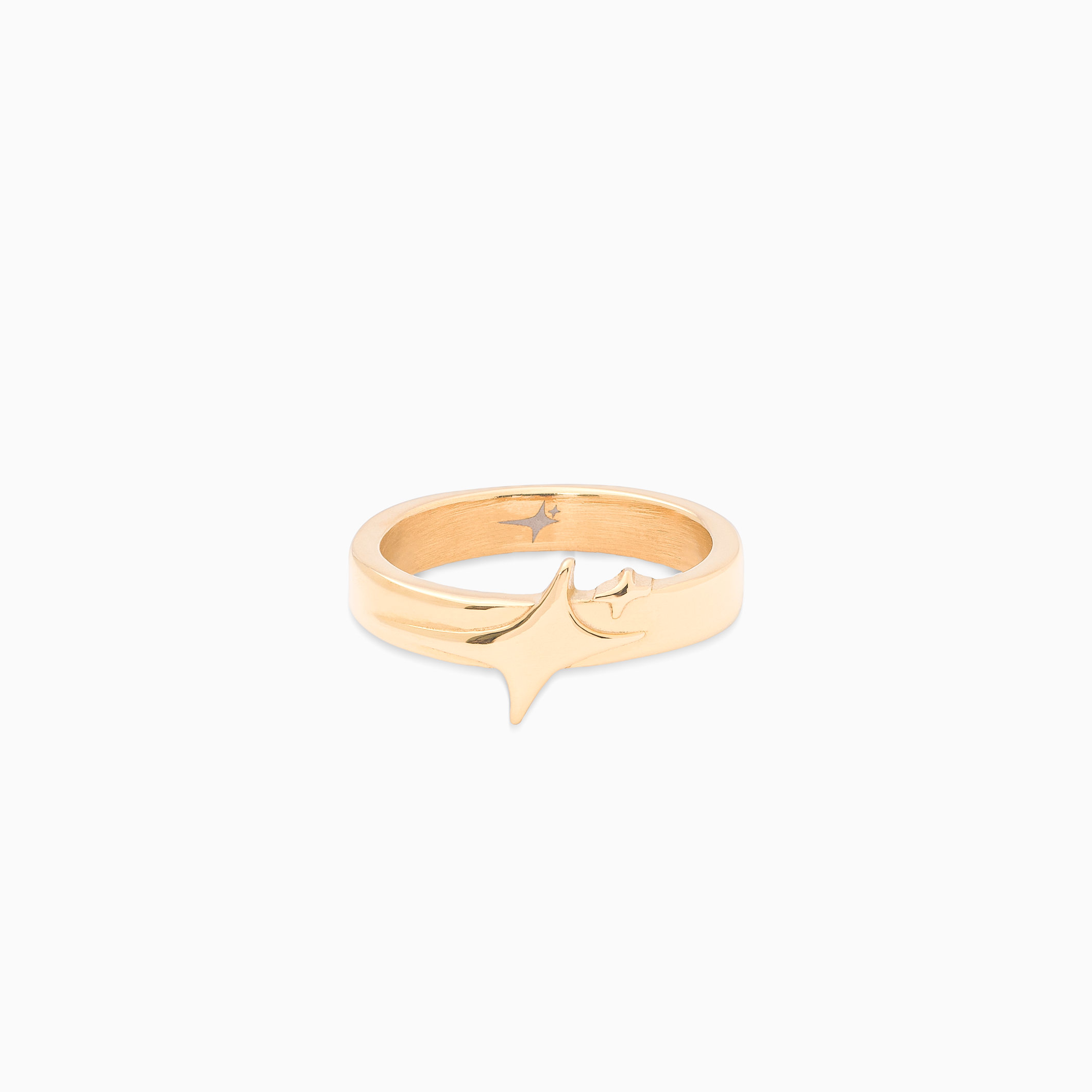 Signature ring dorée