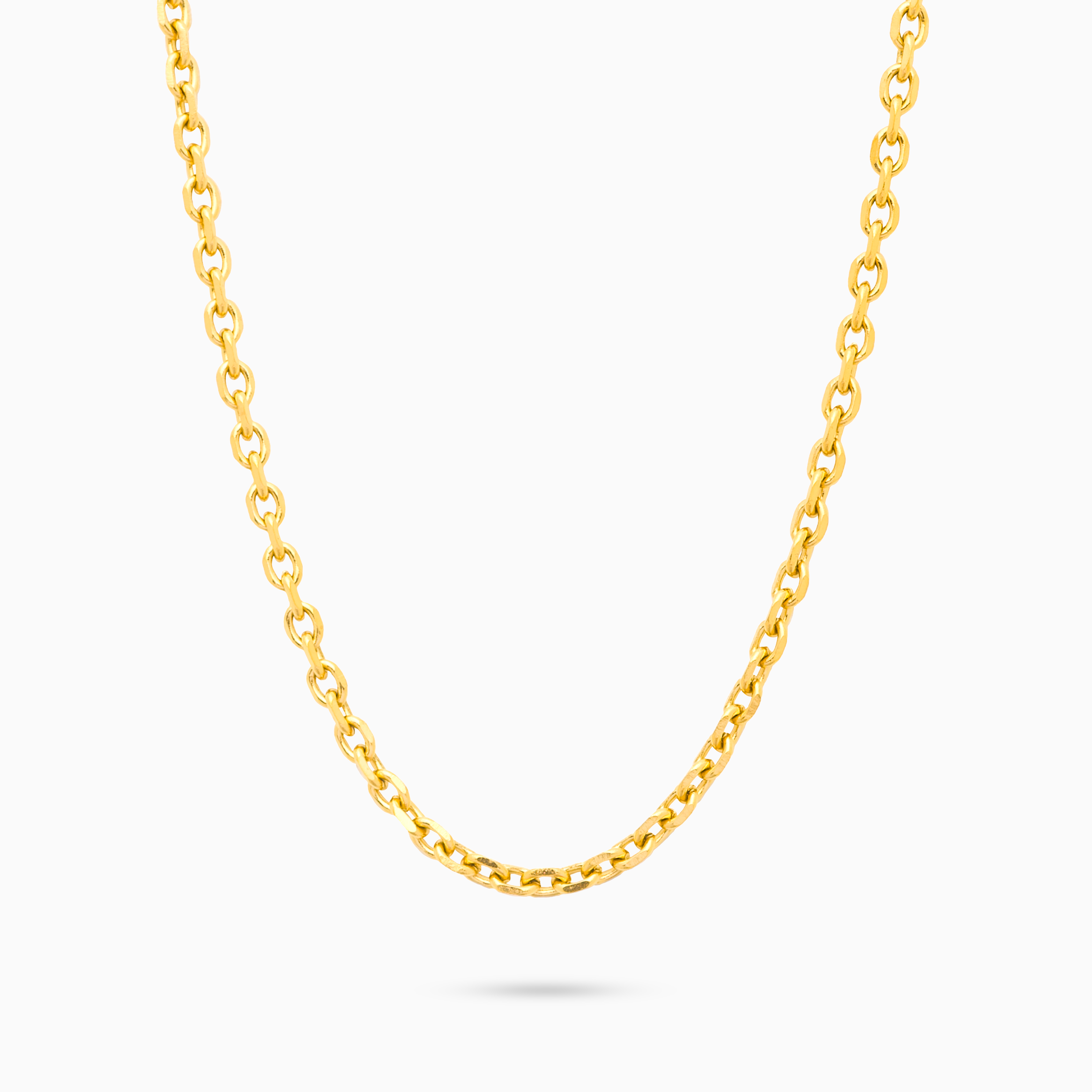 Gold 3mm Cable Chain