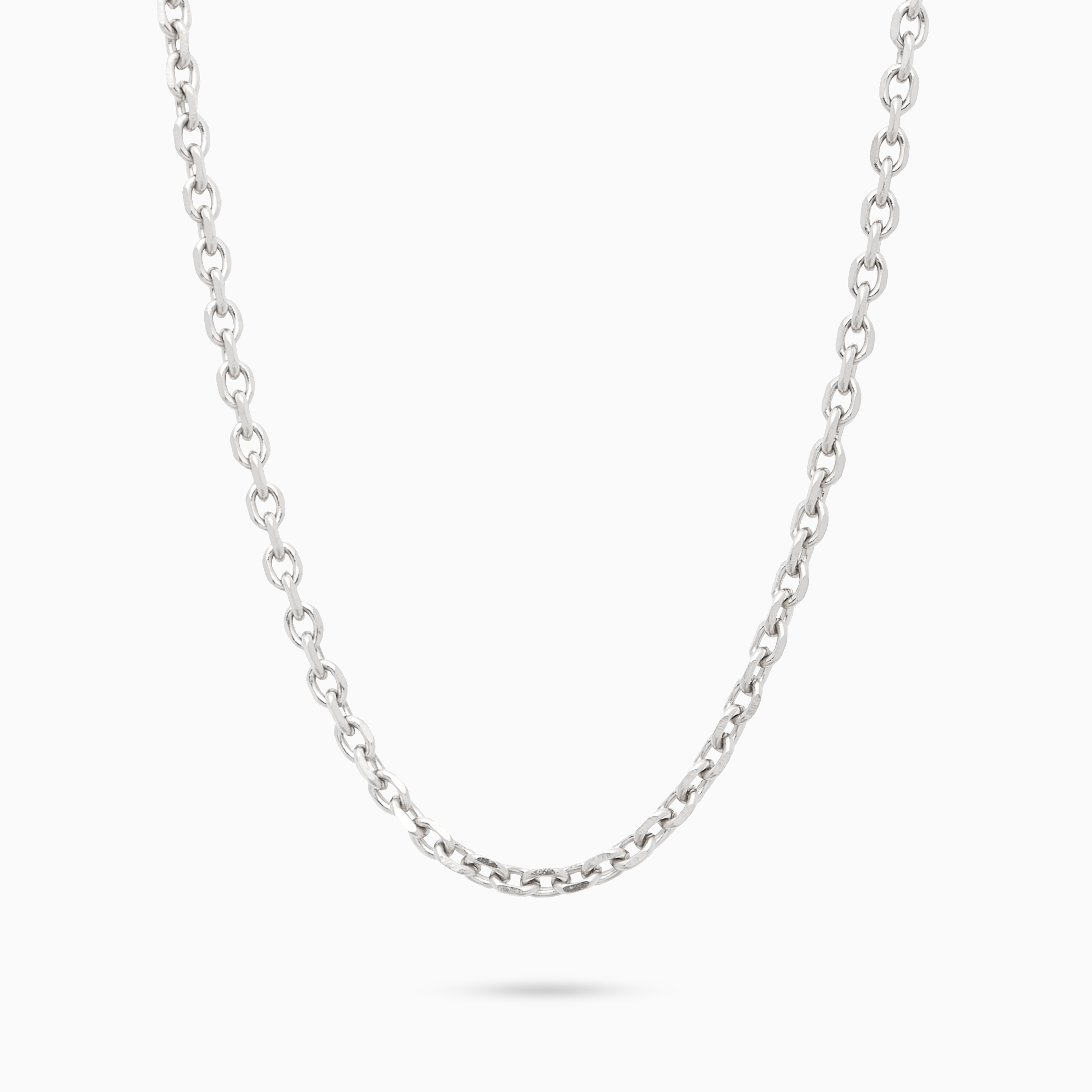 Silver 3mm Cable Chain