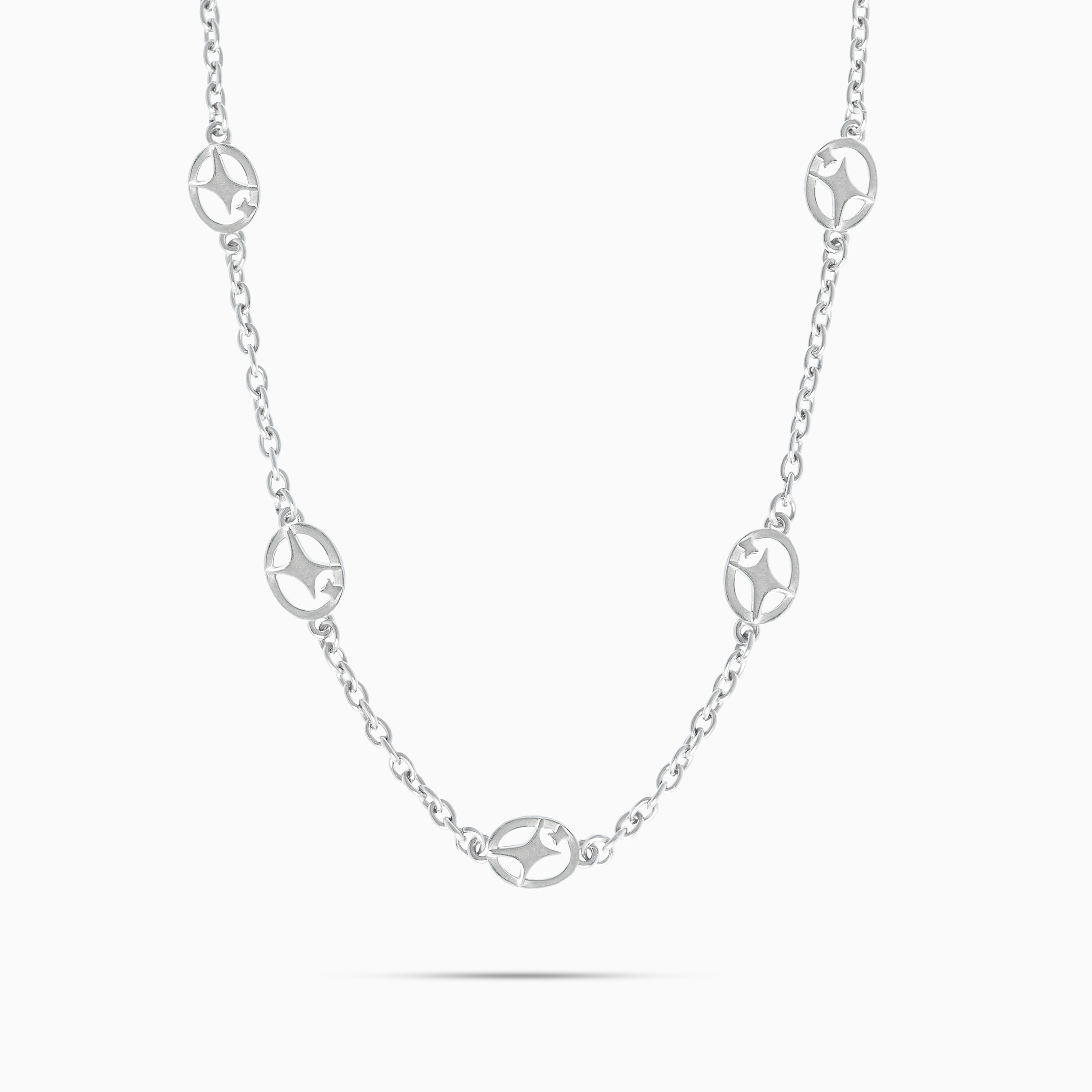 Chaîne Câble Signature Argentée