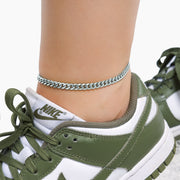 Ankle chain - Cuban link 5mm (Adjustable)