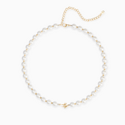 Gold Double Star Pearl Chain