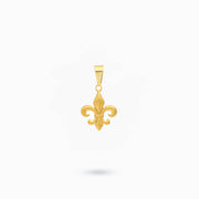 Golden fleur-de-lis (without stones) 
