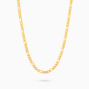 Chaîne Figaro 2 mm dorée