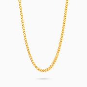 Franco 3mm gold chain
