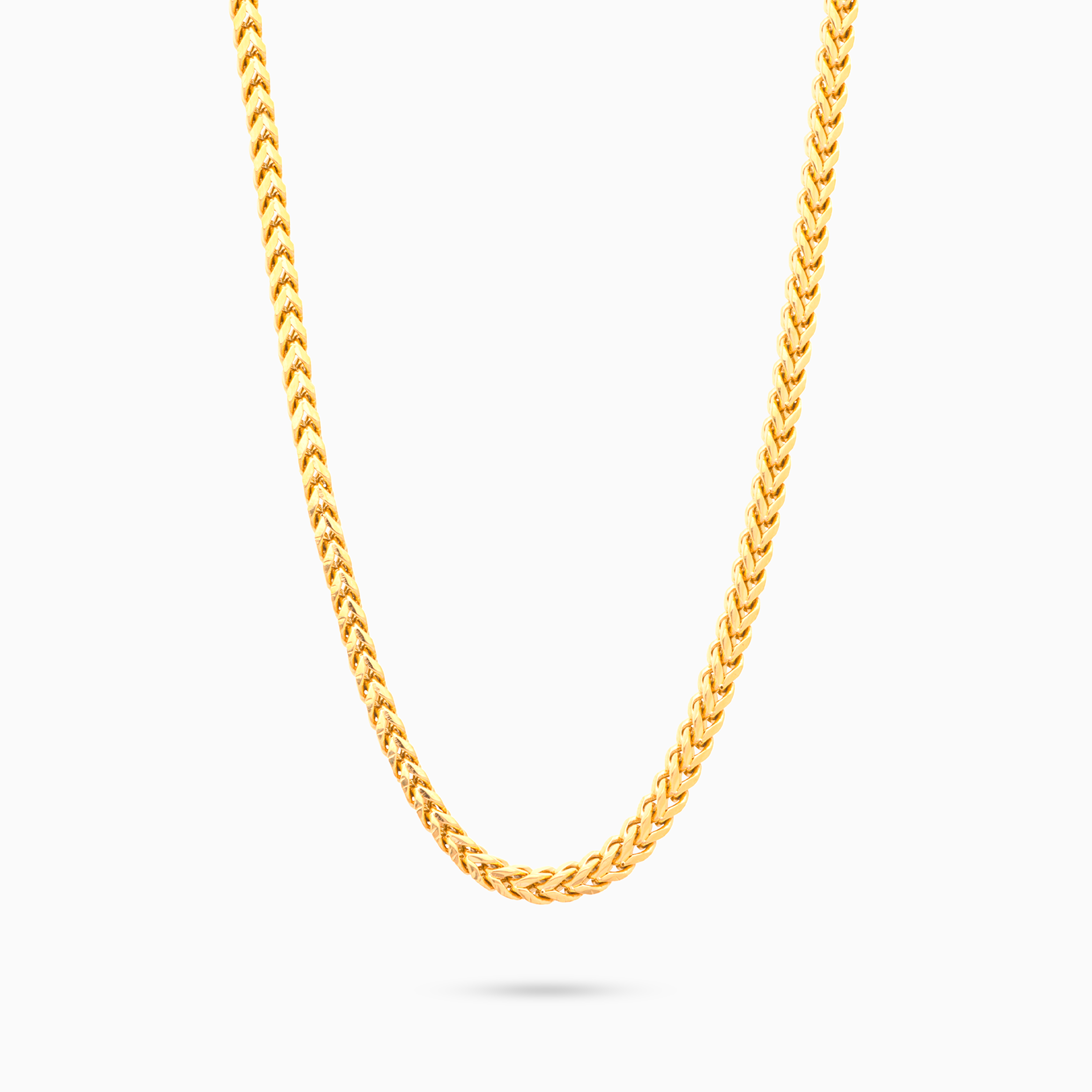 Franco 3mm gold chain
