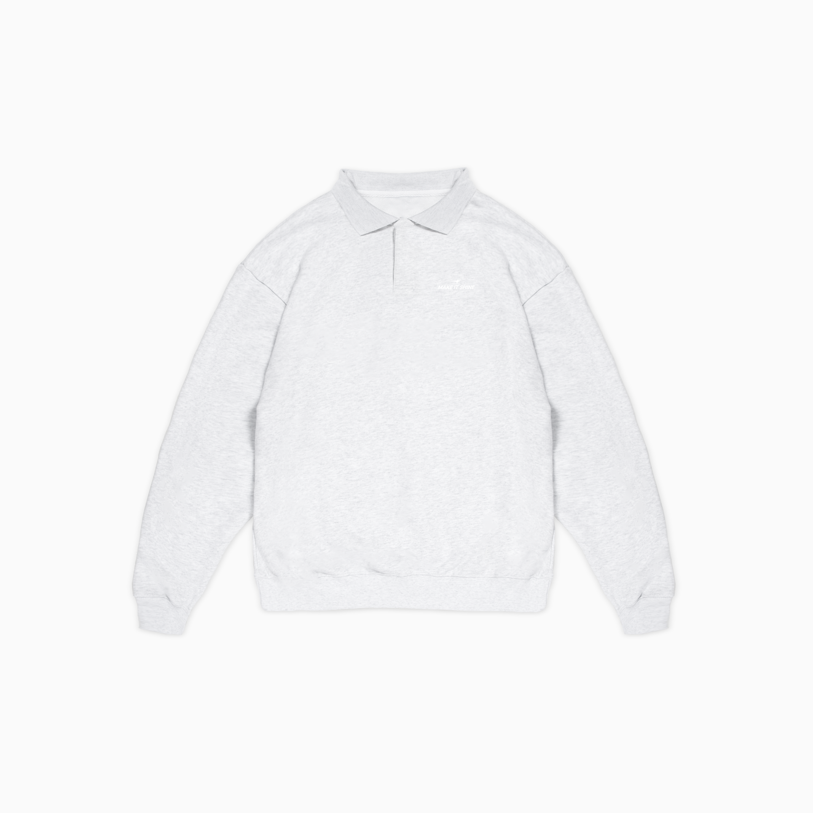 Polo sweater Signature - Gris