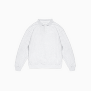 Signature Polo Sweater - Grey