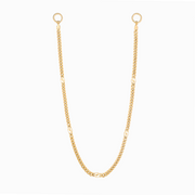 Wallet Chain Cuban link Signature 6 mm Dorée