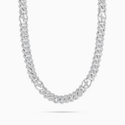 Signature 10mm Prong Link Chain, Silver