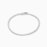 2mm Silver Tennis Bracelet