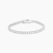 Bracelet Tennis 3 mm argenté