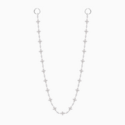 Wallet Chain Iced Celestial - Argenté