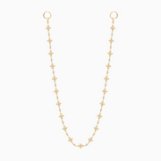 Wallet Chain Iced Celestial - Doré